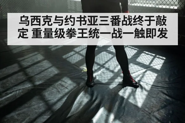乌西克与约书亚三番战终于敲定 重量级拳王统一战一触即发